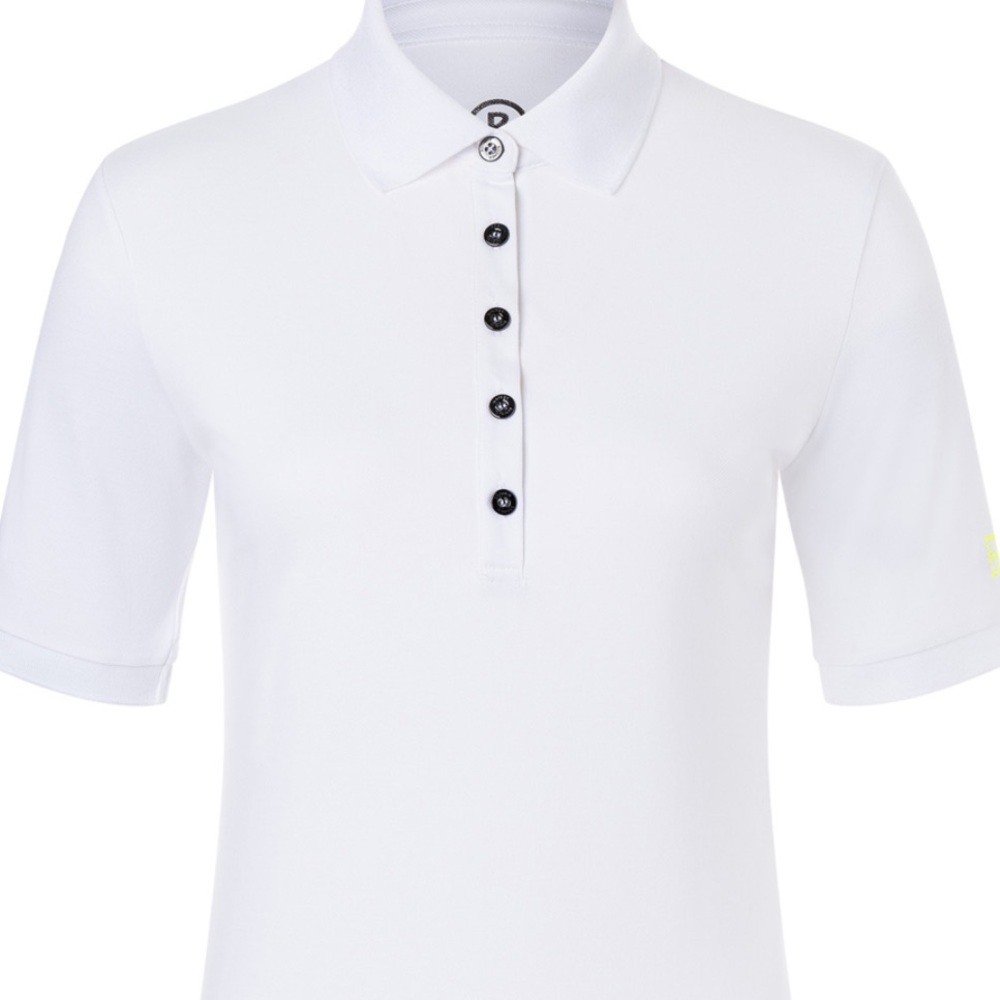Bogner Nell Performance Golf Polo XS NWT White